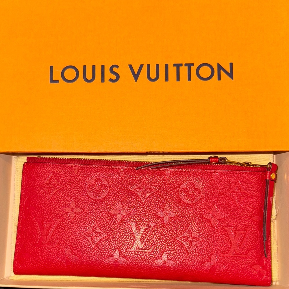 Louis Vuitton Vibrant Red Wallet